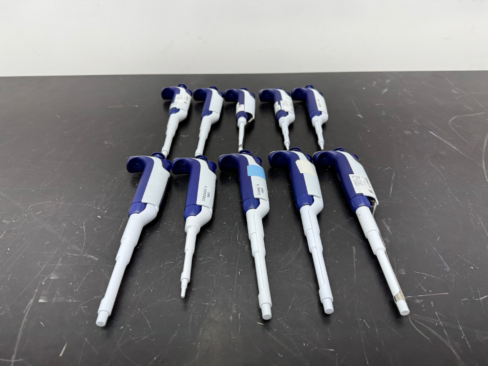 Image of Rainin Pipet-Lite XLS Single Channel Pipettes - Quantity 10